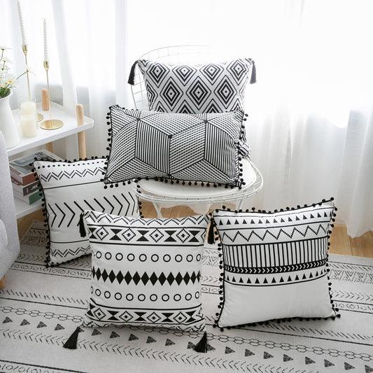 Bohemian Style Throw Pillow Cases-Home Decor-Unique Flare Design