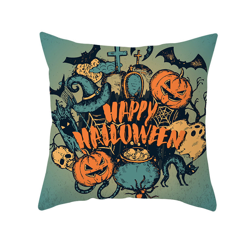 CUTE Halloween Pillowcases-Halloween Theme Decor-Throw Pillow Cases