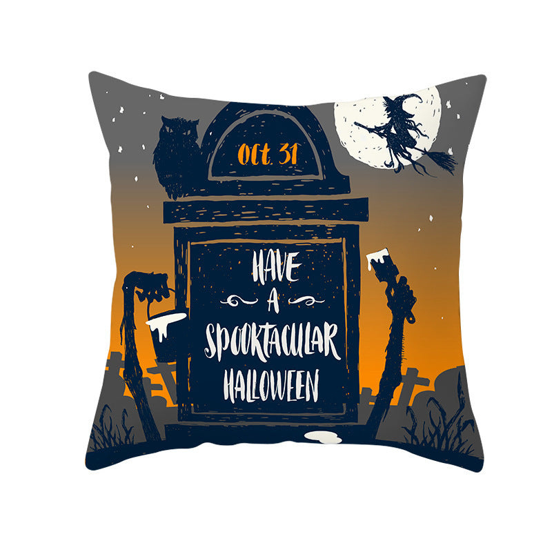 CUTE Halloween Pillowcases-Halloween Theme Decor-Throw Pillow Cases