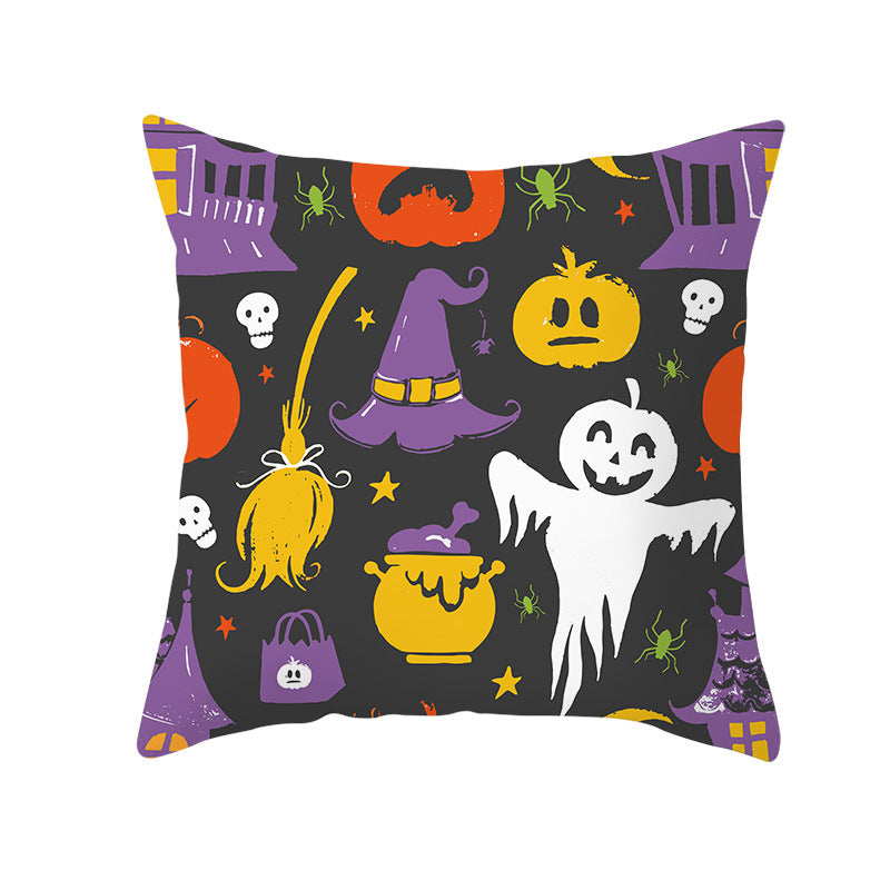 CUTE Halloween Pillowcases-Halloween Theme Decor-Throw Pillow Cases