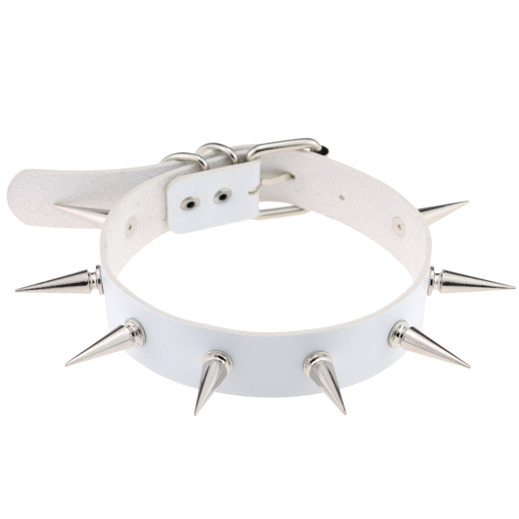 Gothic Style Metal Spiked Choker-Punk-Cosplay-Neck Choker