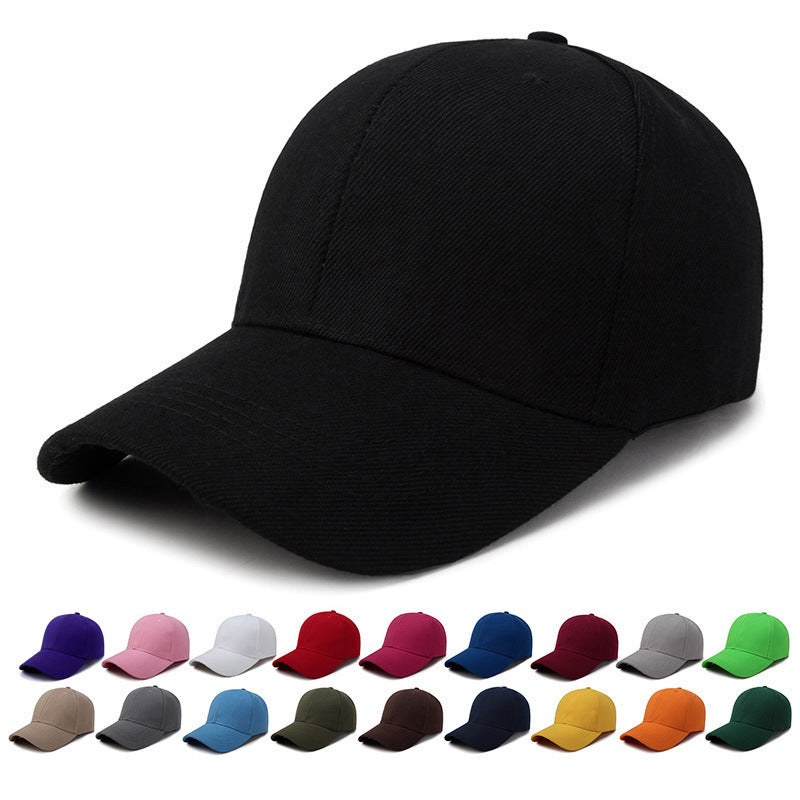 Fashion Baseball Style Hats/Caps- Solid Color Hats For All Ages- 22 Colors