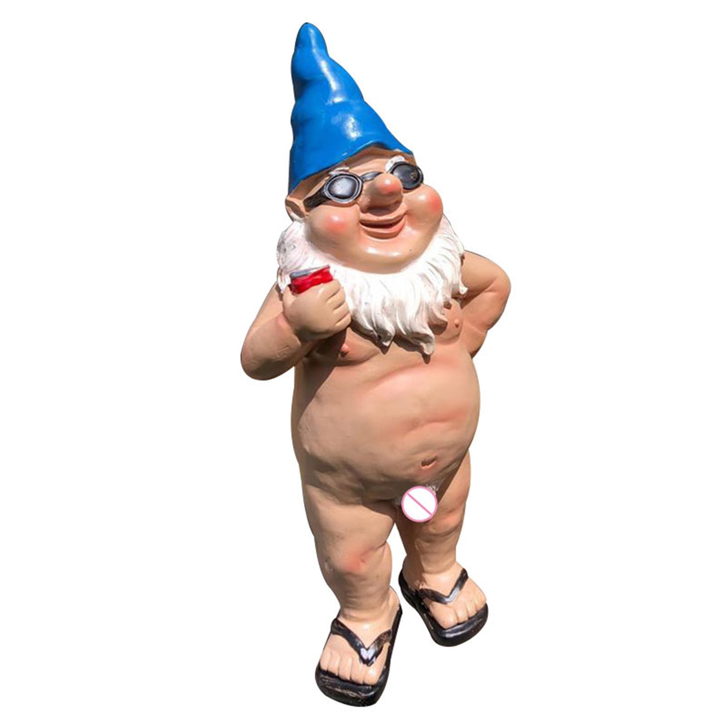 Garden Gnomes-Politically Incorrect-Two Varieties-Red Hat-Blue Hat