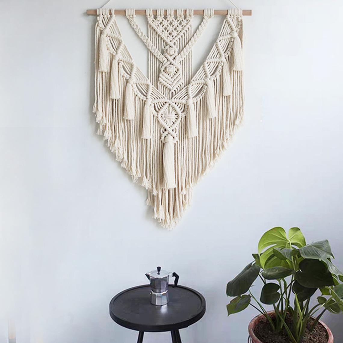 Hand-Woven Pendant Macrame Wall Hanging-Tapestry-Bohemian Room Decoration - Shop Eclectic Ear