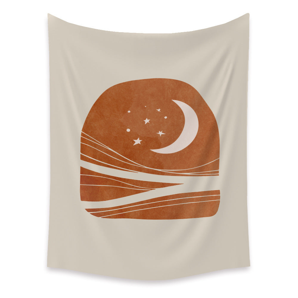 Minimalist Design Tapestries-Sun/Moon Wall Art-Room Decor