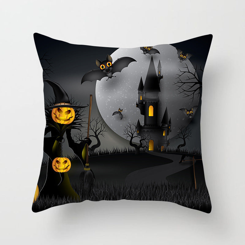 CUTE Halloween Pillowcases-Halloween Theme Decor-Throw Pillow Cases