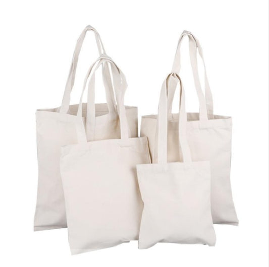 Canvas Tote Bags-Blank Canvas Bags-Add Your Own Design-Craft Projects