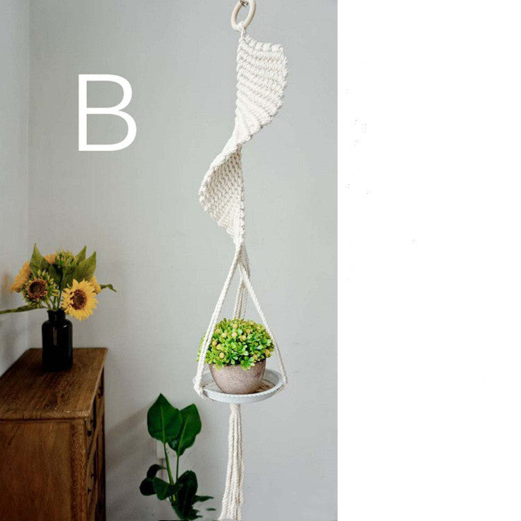 Plant Hangers-Hand Woven BOHO Style Hanging Decor- 3 Styles! - Shop Eclectic Ear