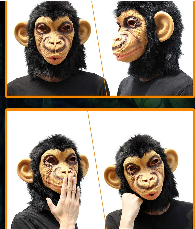 Orangutan Party Mask-Funny Party Supplies-Event-Cosplay-Monkey Mask