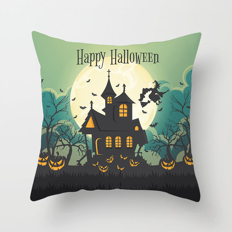 CUTE Halloween Pillowcases-Halloween Theme Decor-Throw Pillow Cases