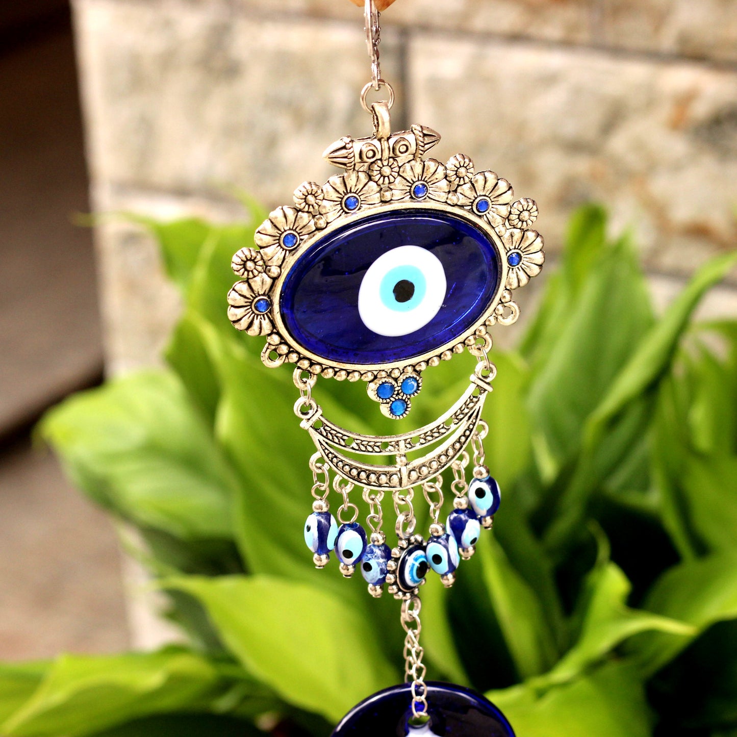 Evil Eye Protection-Hanging Ornament-Blue Evil Eye-Amulet-Talisman