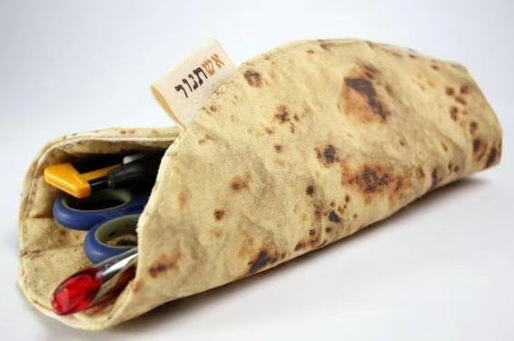 Burrito Style Folding Case-Pencils-Paint Brushes-Art Supplies-Holder