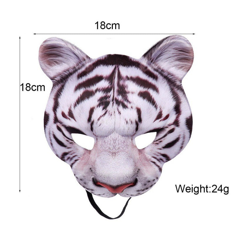 Animal Face Masquerade Masks-Carnival-Halloween-Theater-Adult Masks