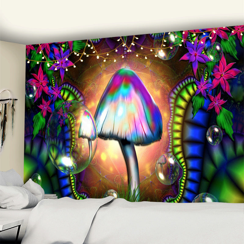 Groovy Mushroom-Psychedelic Wall Hanging-Boho Home Decor - Shop Eclectic Ear