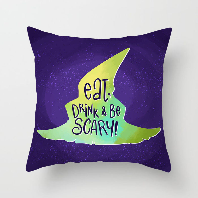 CUTE Halloween Pillowcases-Halloween Theme Decor-Throw Pillow Cases