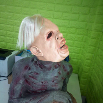 Horror Mask-Full Size Latex Gory Face Mask-Sloth! Our Hero!