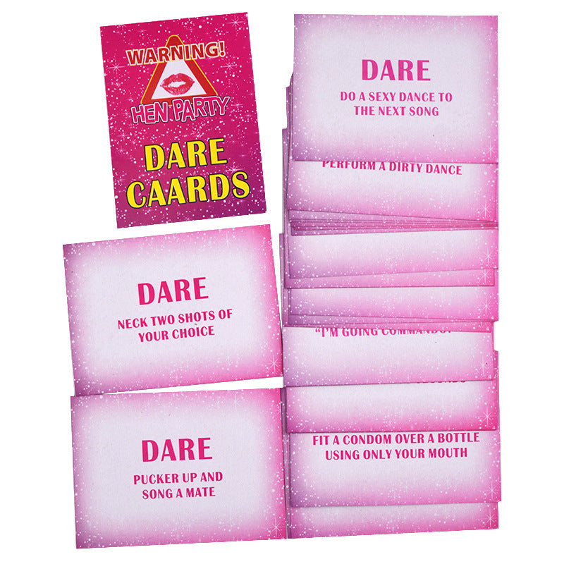 Truth Or Dare Party Playing Cards-Dates-Bachelor Parties-Adult Fun