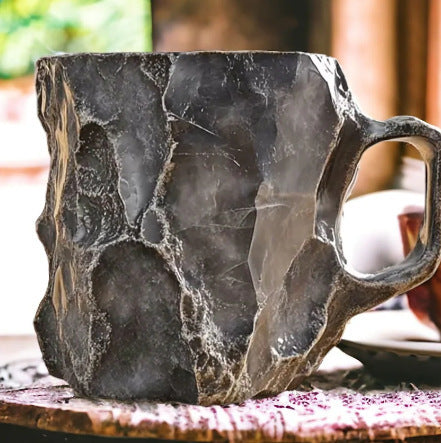 Coffee Mugs-Elegant Look Of Real Mineral Crystals- Resin Coffee Mugs