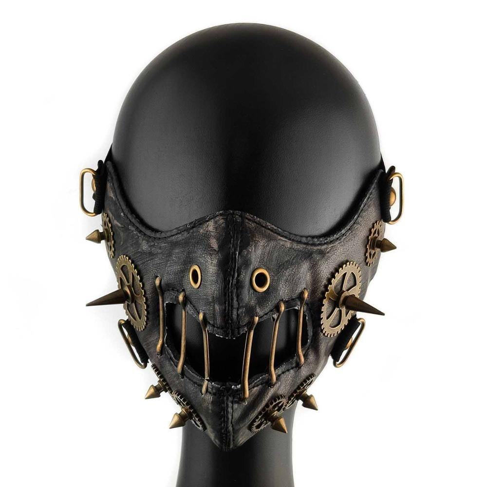 Adult Cosplay Steampunk Face Mask-Event-Prop-Adult Retro Bondage