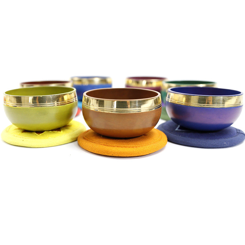 Seven Colorful Meditation Chakra Bowls-Chakra Alignment Bowls