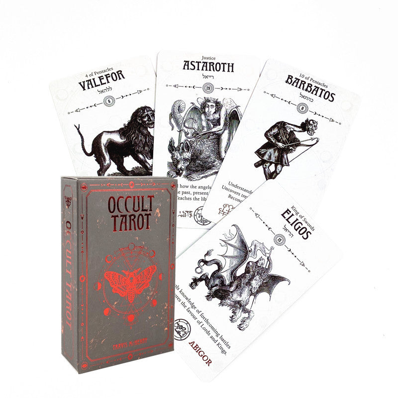 Occult Tarot Card Deck-Tarot/Oracle Cards-Divination-Entertainment