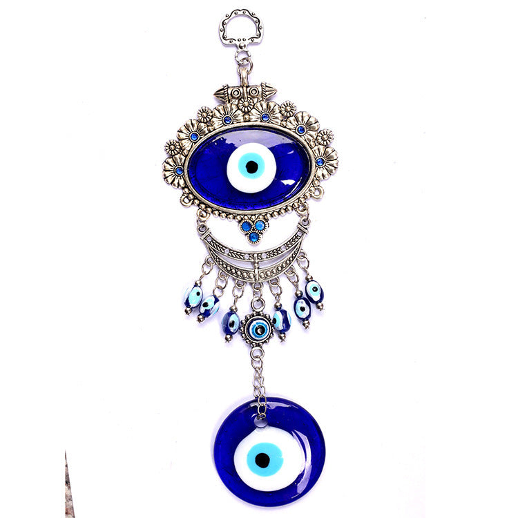 Evil Eye Protection-Hanging Ornament-Blue Evil Eye-Amulet-Talisman