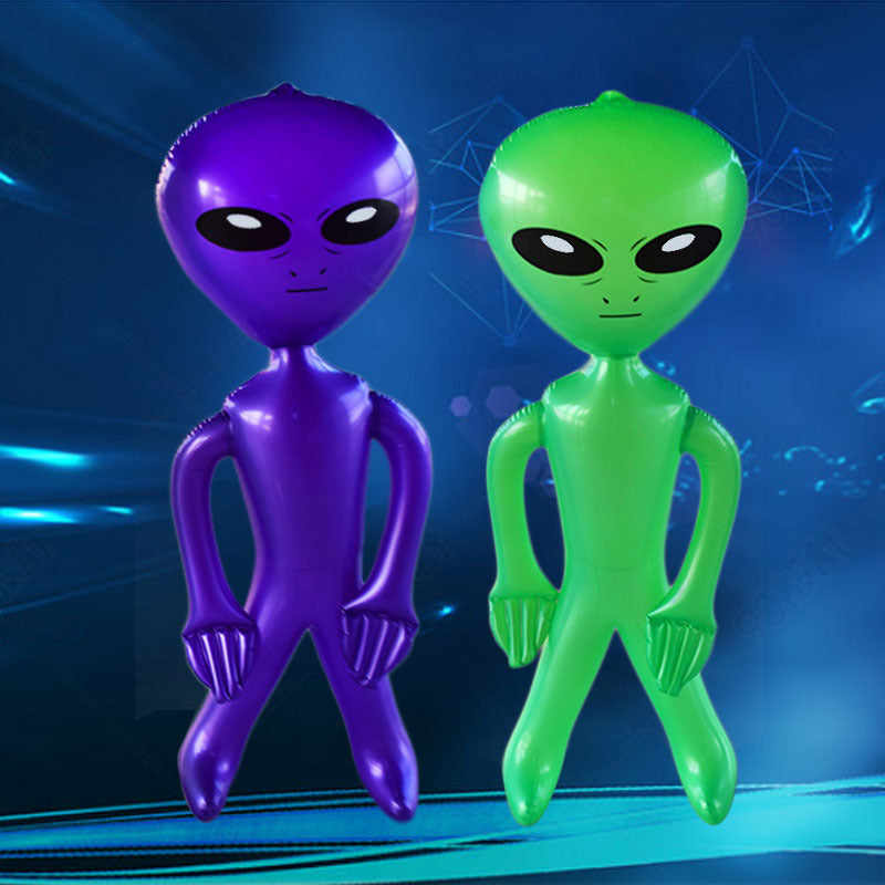 Inflatable Alien Doll-Party Decorations-Alien Being Decor-Air Fillable