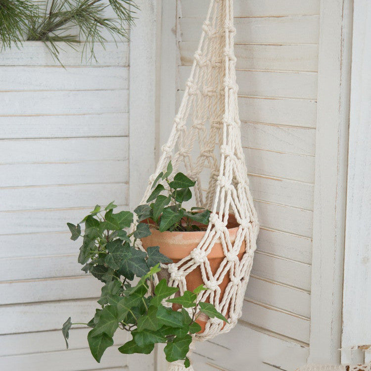 Plant Hangers-Hand Woven BOHO Style Hanging Decor- 3 Styles! - Shop Eclectic Ear