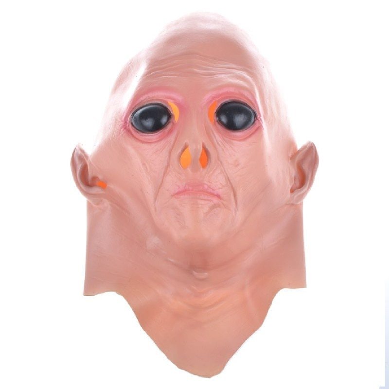 Halloween Alien Full Head Mask-Costume Creepy Scary Face Mask