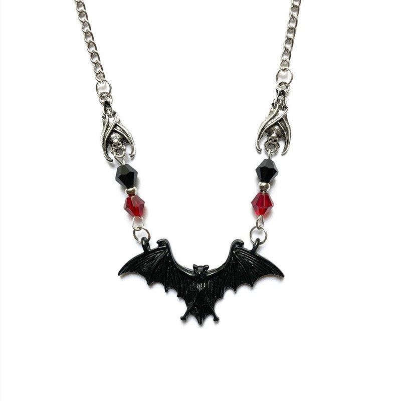 Bat Necklace-Gothic Style Jewelry-Halloween-Cosplay Theme