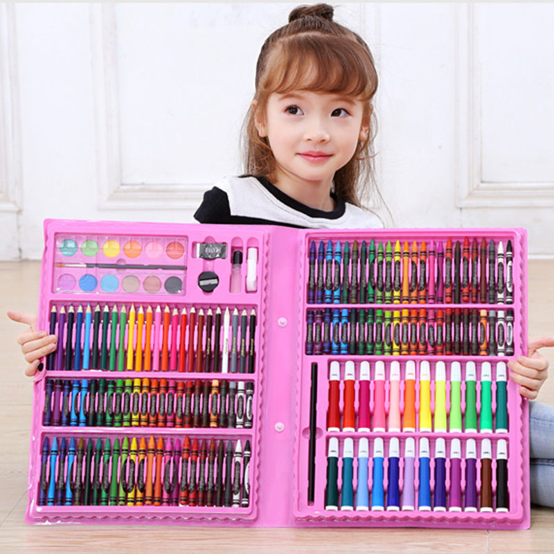 Watercolor Paint Pen Set-168 Colors-Kids and Adults-Paint and Art Kit