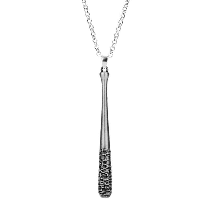 Baseball/Softball Bat Pendant Necklace-Sports-Baseball/Softball Lovers Jewelry