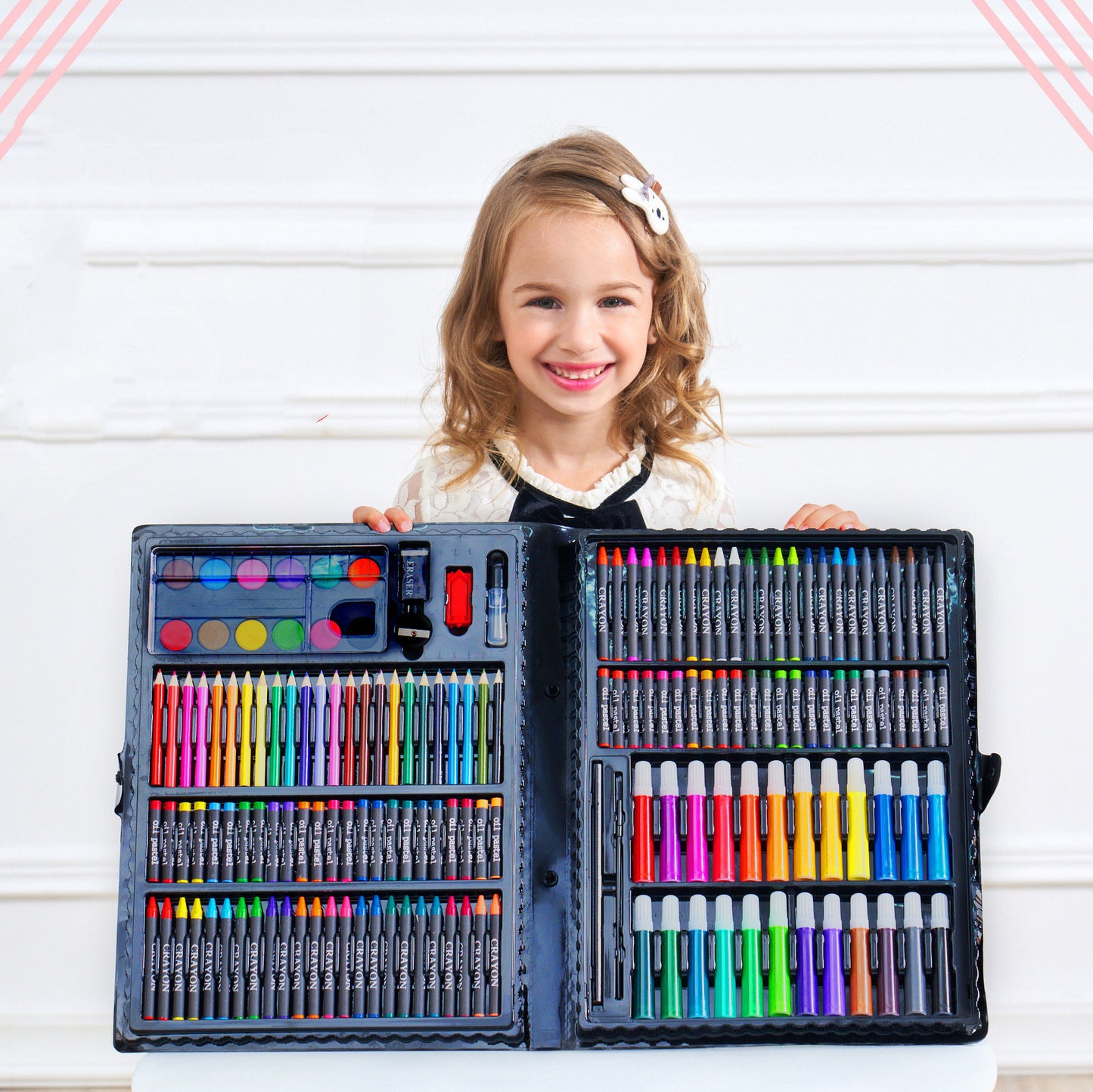 Watercolor Paint Pen Set-168 Colors-Kids and Adults-Paint and Art Kit