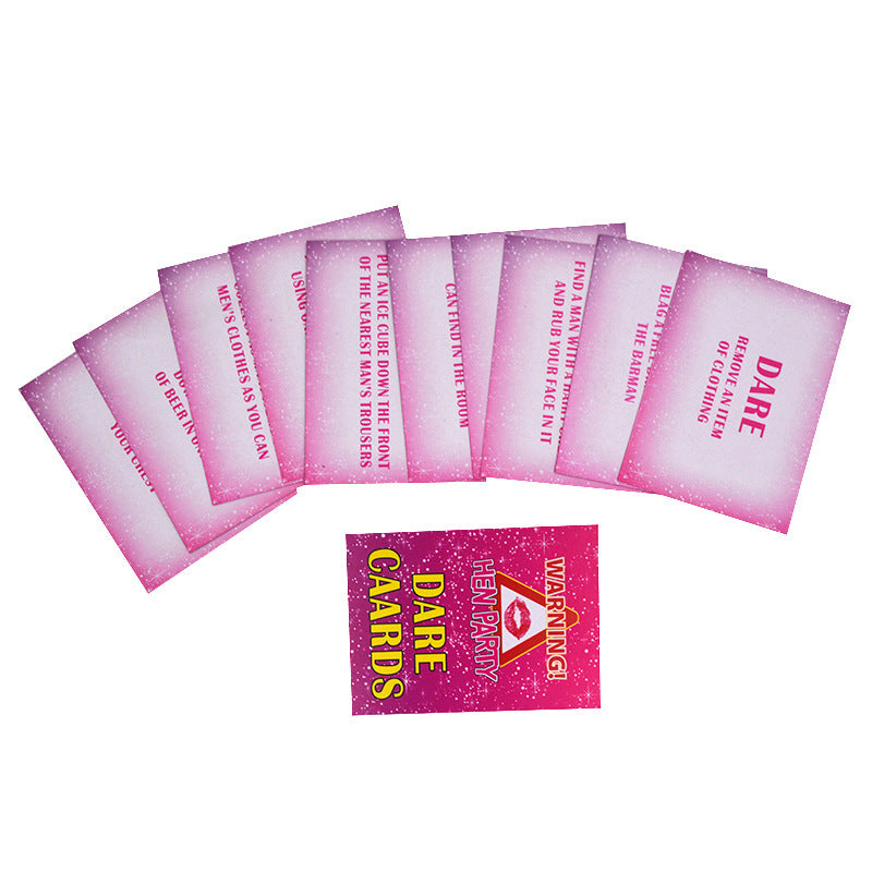 Truth Or Dare Party Playing Cards-Dates-Bachelor Parties-Adult Fun