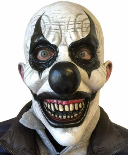 Clown From Hell-Creepy Clown Mask-Halloween Adult Clown Headgear