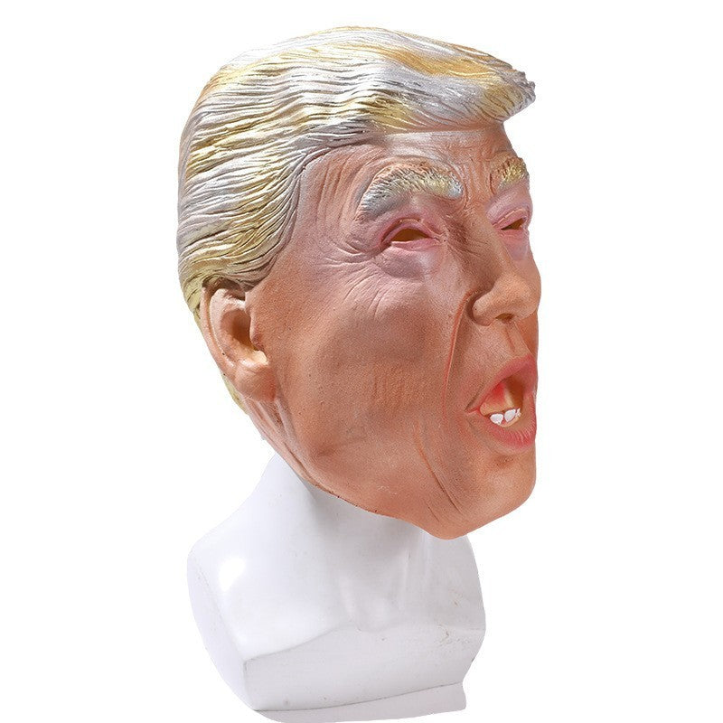 Donald Trump Image-Full Size Trump Head Mask-Event Headgear