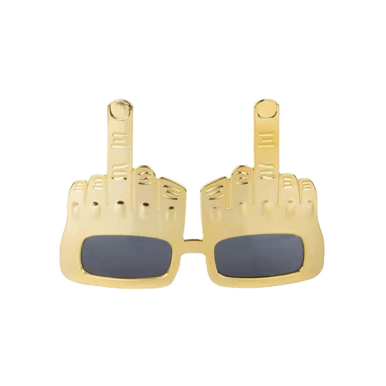 Sunglasses Say A Message-Middle Finger Novelty Glasses-Props